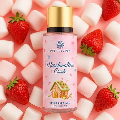 Marshmallow Crush – Brume parfumée Dubai Flower 250 ml